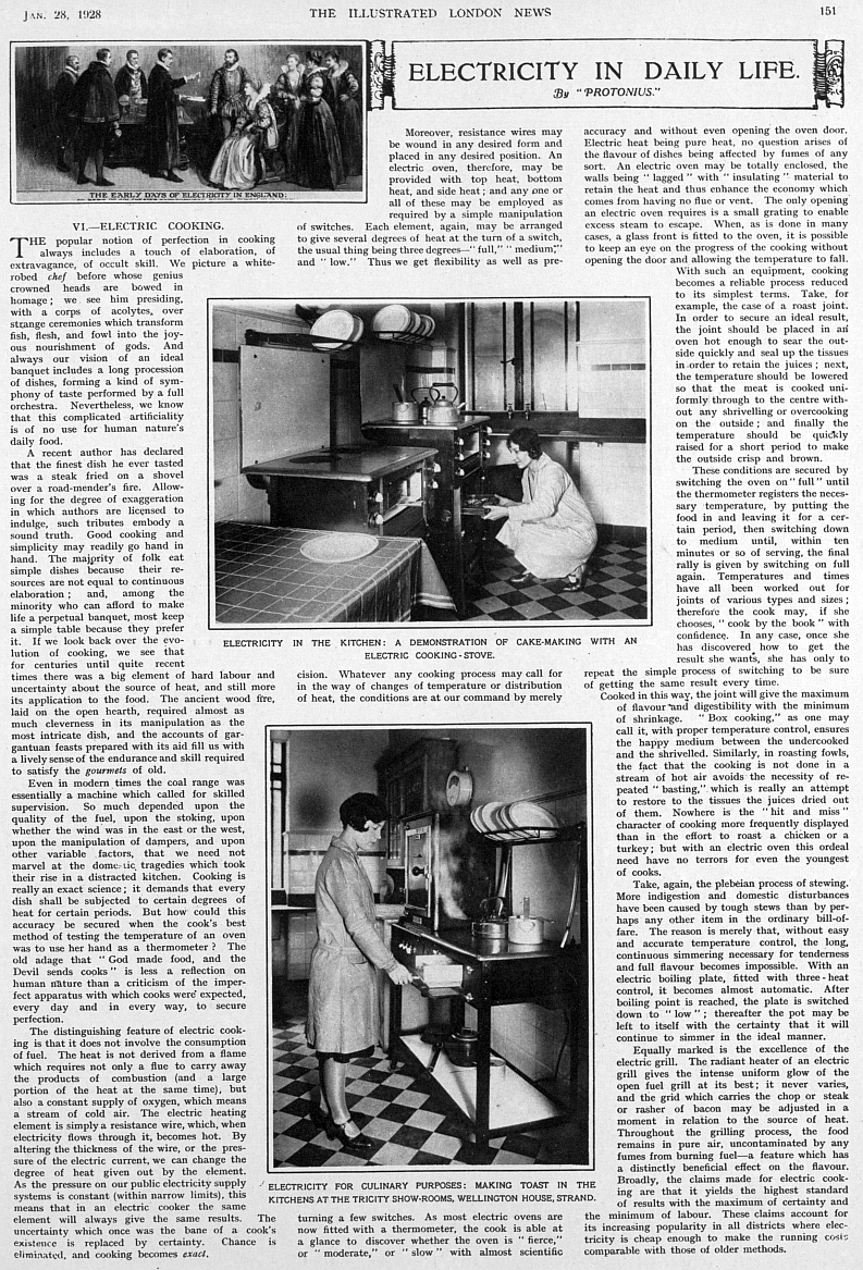 electricity in life 1928